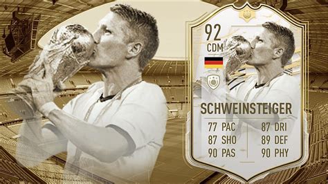 Fifa 21 Bastian Schweinsteiger 92 Prime Icon Moment Player Review I