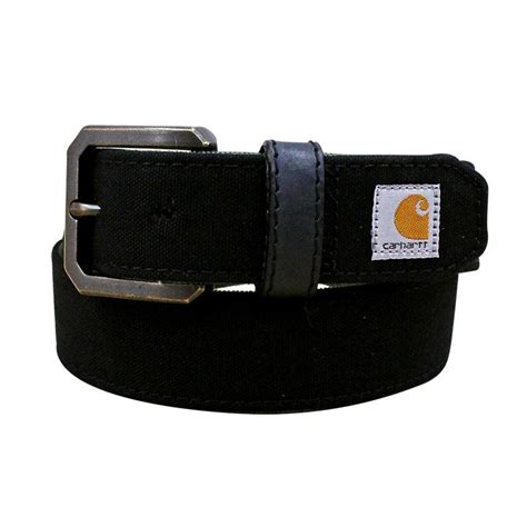 Carhartt Canvas Duck Belt キャンバスダックベルト ワークベルト ブラウン ブラック アメカジ メンズ 大きめ かっこ