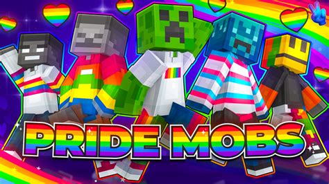 Pride Mobs By Gamefam Minecraft Skin Pack Minecraft Bedrock