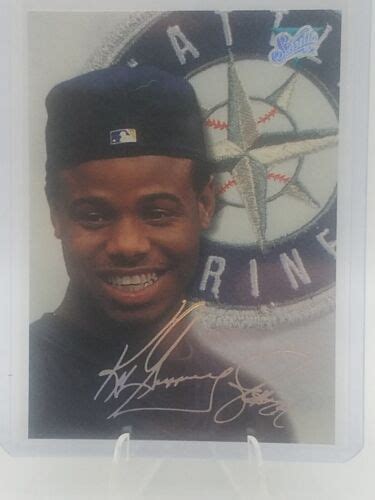 Ken Griffey Jr 1993 Leaf Studio 96 Seattle Mariners Hof Rawbrand New