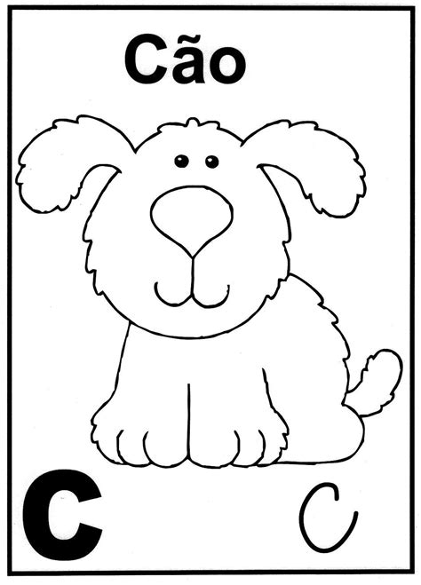 20 Desenhos Da Letra C Para Colorir E Imprimir Online Cursos Gratuitos Applique Patterns