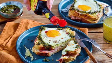 Croque Madame Mit Pesto Spiegelei Maggi De