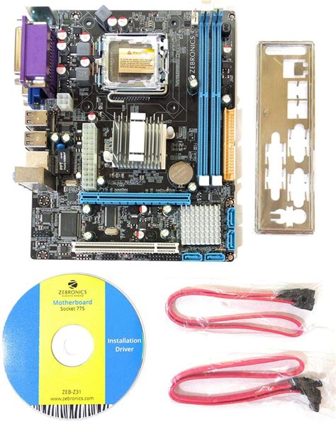 Zebronics Motherboard ZEB-G31 Socket 775 – G.A Computers