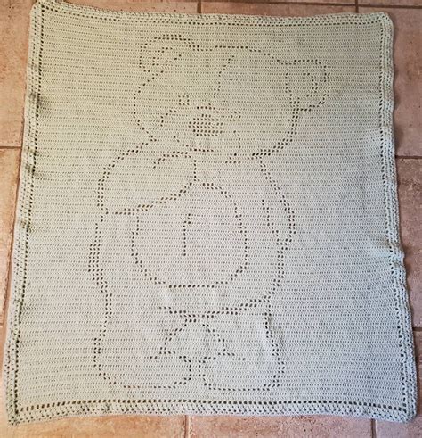 Crochet Baby Bear Blanket - Etsy