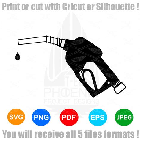 Gas Pistol Svg Gas Pump Svg Gas Station Svg Petroleum Svg Gasoline Svg