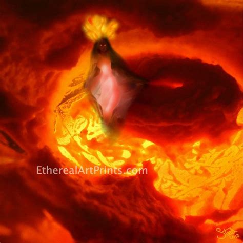 Pele Goddess Of Fire And Volcanoes Goddess By Etherealartprints Fire