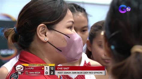 Ncaa Season Wvb Assistant Coach Chie Saet To San Beda Lady Spikers