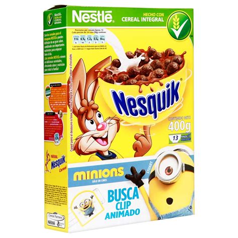 Cereal Nesquik Caja 400 G Wong