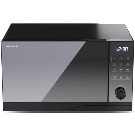 Микровълнова фурна Sharp GC52BFE-B, 25 л, 900 W, Грил, Черна - eMAG.bg