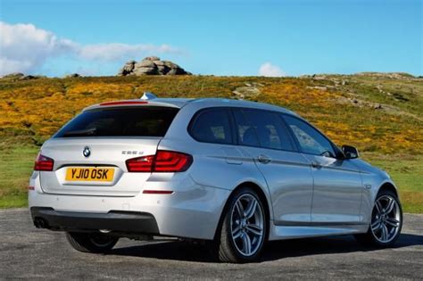 BMW 5 Series Touring Estate 2011 Rear Quarter Picture Carbuyer Bmw