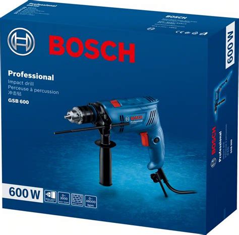 ᐉ Ударная дрель BOSCH GSB 600 (06011A0320) - купить по вигодной цене ...