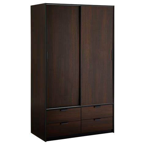 15 Best Dark Wood Wardrobes With Sliding Doors