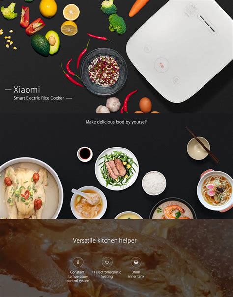 Xiaomi Mijia 3L Smart WiFi Induction Rice Cooker