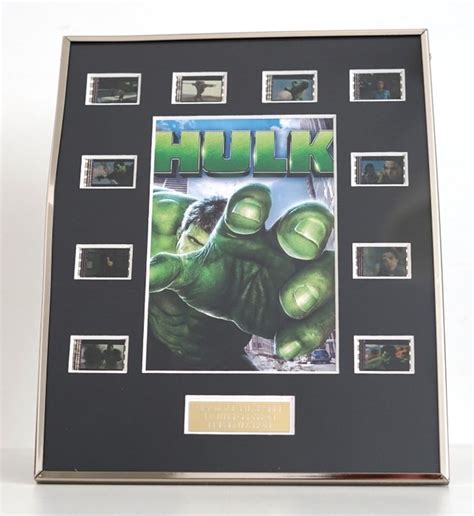 The Hulk Framed Film Cell Display With Coa Catawiki