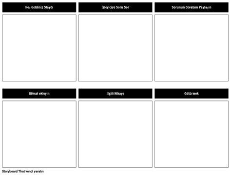 Esprili Sunum Şablonu Storyboard by tr examples