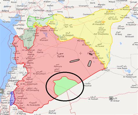 Syrian Desert On Map