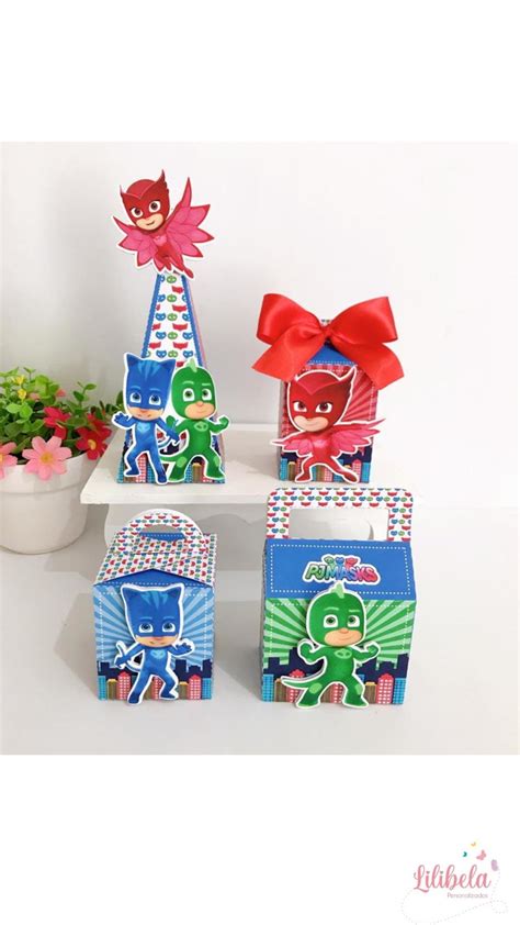 Kit Festa Pj Mask Itens Elo Produtos Especiais