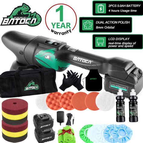 Batoca S Cordless Car Polisher Set X Ah Battery Wireless Car