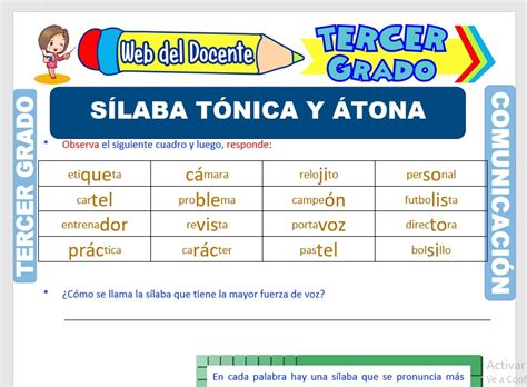 S Laba Tona Y T Nica Para Tercer Grado De Primaria Web Del Docente