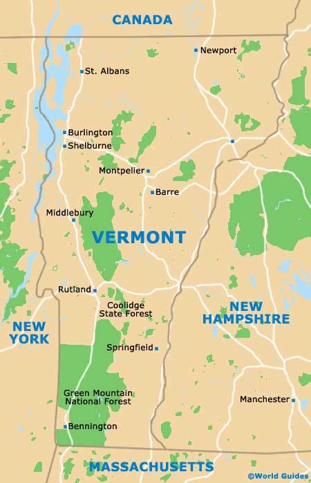 Vermont State Tourism And Tourist Information Information About