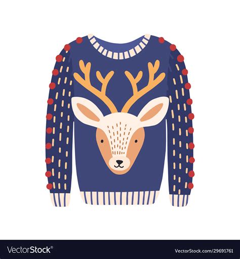 Ugly Sweater Cartoon