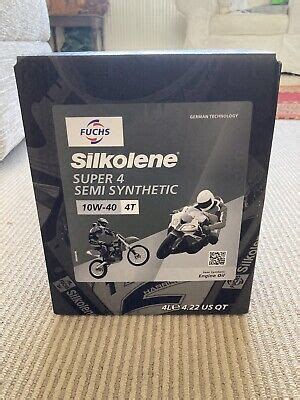 Silkolene Super Semi Synthetic W T Motorcycle Oil Ebay