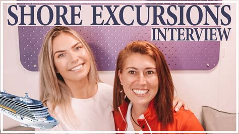 Cruise Ship Shore Excursions Staff Interview Youtube