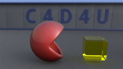 Pacman 3d V1 C4d4u