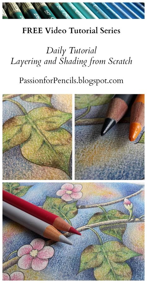 Color Pencil Art Tutorial Step By Step Videos Eydik