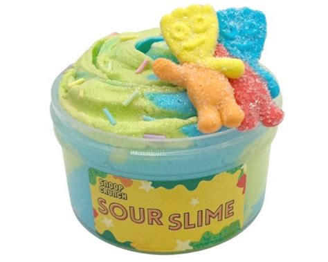 Sour Slime Scented DIY Cloud Cream Slime - Etsy