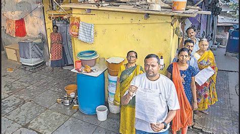 Slum Dwellers Facing Eviction Wary Of Opting For Rental Compensation Mumbai News Hindustan Times