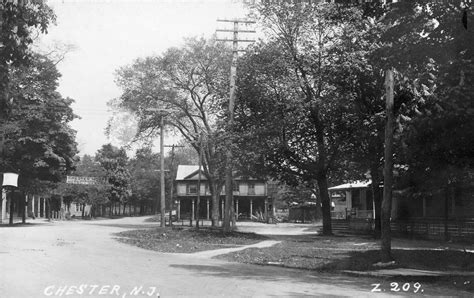 Main Street And James Cases Store Chester Library Local History