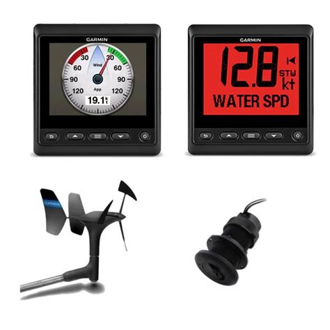 Garmin Gmi 20 And Gnx 20 Instruments Plus Gwind And Dst810 Depth Temp