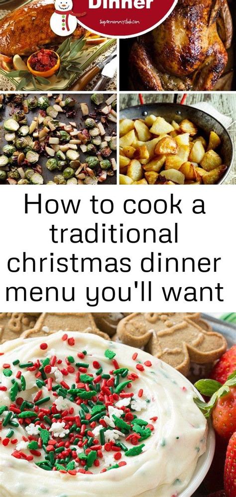 How To Cook A Traditional Christmas Dinner Menu Youll Want To Stuff Yours Traditional