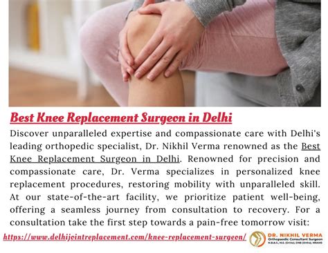 Ppt Best Knee Replacement Surgeon In Delhi Powerpoint Presentation