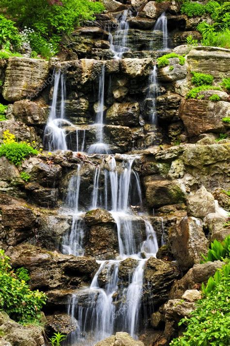 Cascading Waterfall — Stock Photo © Elenathewise 4635389