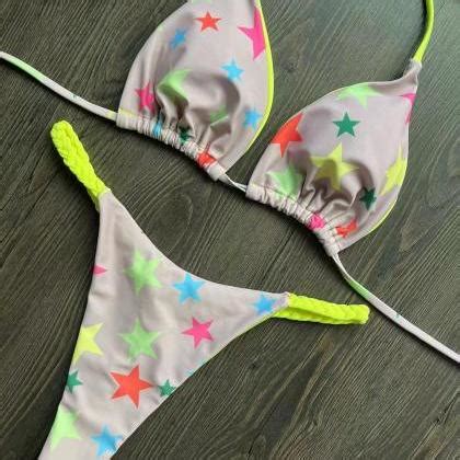 Sexy Thong Bikini Set On Luulla