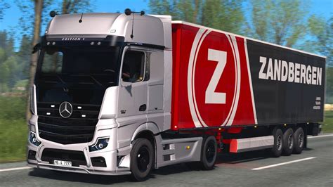 Ets Mod Mercedes Benz Actros Mp V Ets Youtube