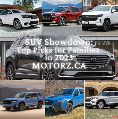 SUV Showdown Top Picks for Families in 2023 - Motorz.ca