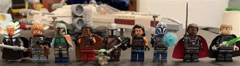 My custom and non custom Mandalorian Minifigures : r/legostarwars