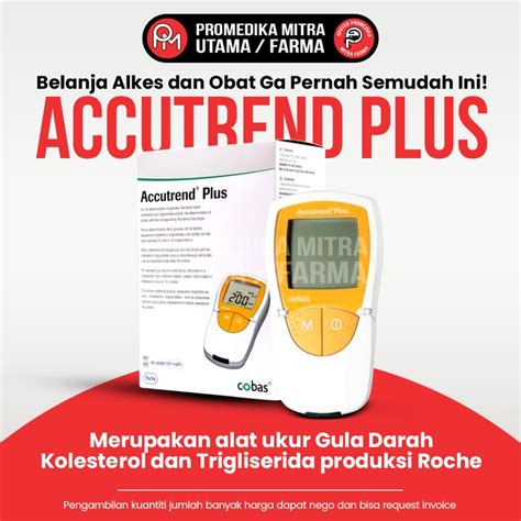 Jual Accutrend Plus Gct Meter Gula Darah Kolesterol Dan Trigliserida