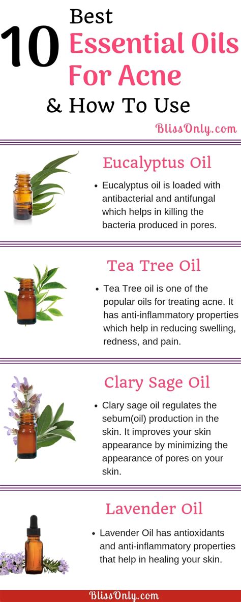 10 Best Essential Oils For Acne How To Use BlissOnly