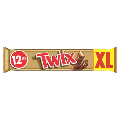 Barres Chocolat Es Biscuit Nappage Au Caramel Twix Le Paquet De