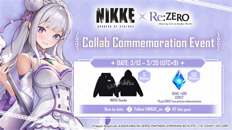 Goddess Of Victory Nikke Collabs With Rezero Anime Series Kakuchopurei