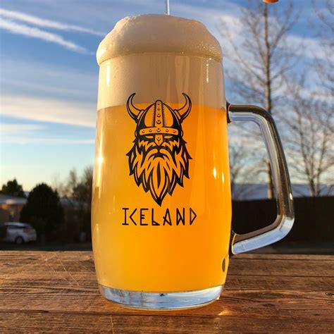 Viking Iceland Beer Mug 05 L Idontspeakicelandic