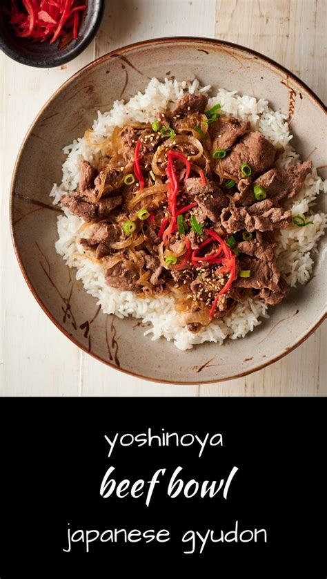 how to cook yoshinoya beef bowl
