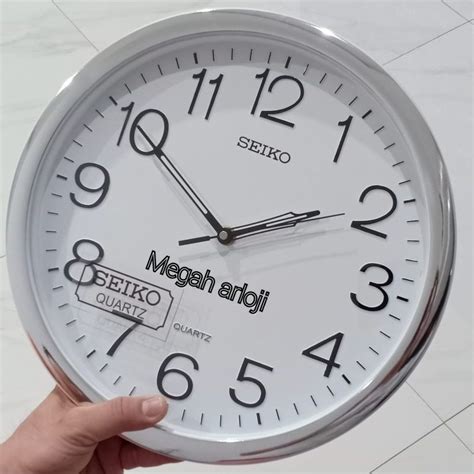 Jual FD21J Jam Dinding Seiko 32Cm Custom Mesin Quartz Step Sweep