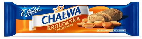 E Wedel Chałwa Królewska z orzechami 50g 12179034355 Allegro pl