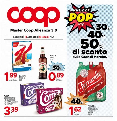 Coop Master Alleanza Campania Volantino Fino Al