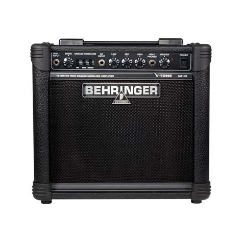 Гитарный комбоусилитель, 15 Вт BEHRINGER GM108 – купить в Москве в ...